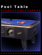 Pool Tables/Table Tennis