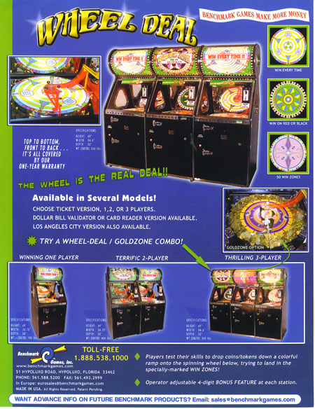 Wheel Deal - B & G Amusement Company in Kansas City Missouri