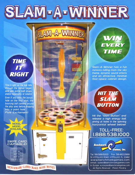 Slam A Winner - B & G Amusement Company in Kansas City Missouri