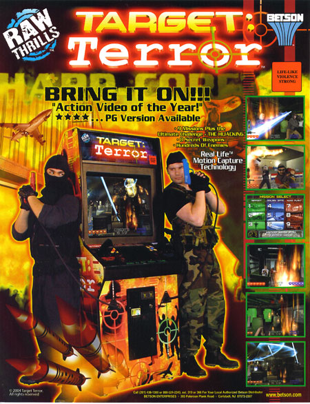 Target Terror - B & G Amusement Company in Kansas City Missouri