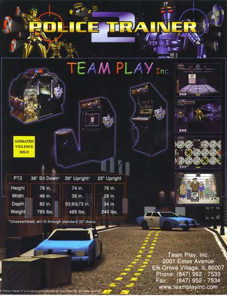 Police Trainer - B & G Amusement Company in Kansas City Missouri