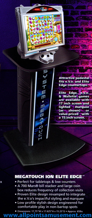 MegaTouch ION ELITE EDGE - B & G Amusement Company in Kansas City Missouri