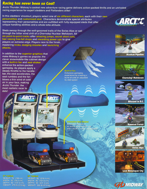 Artic Thunder - B & G Amusement Company in Kansas City Missouri